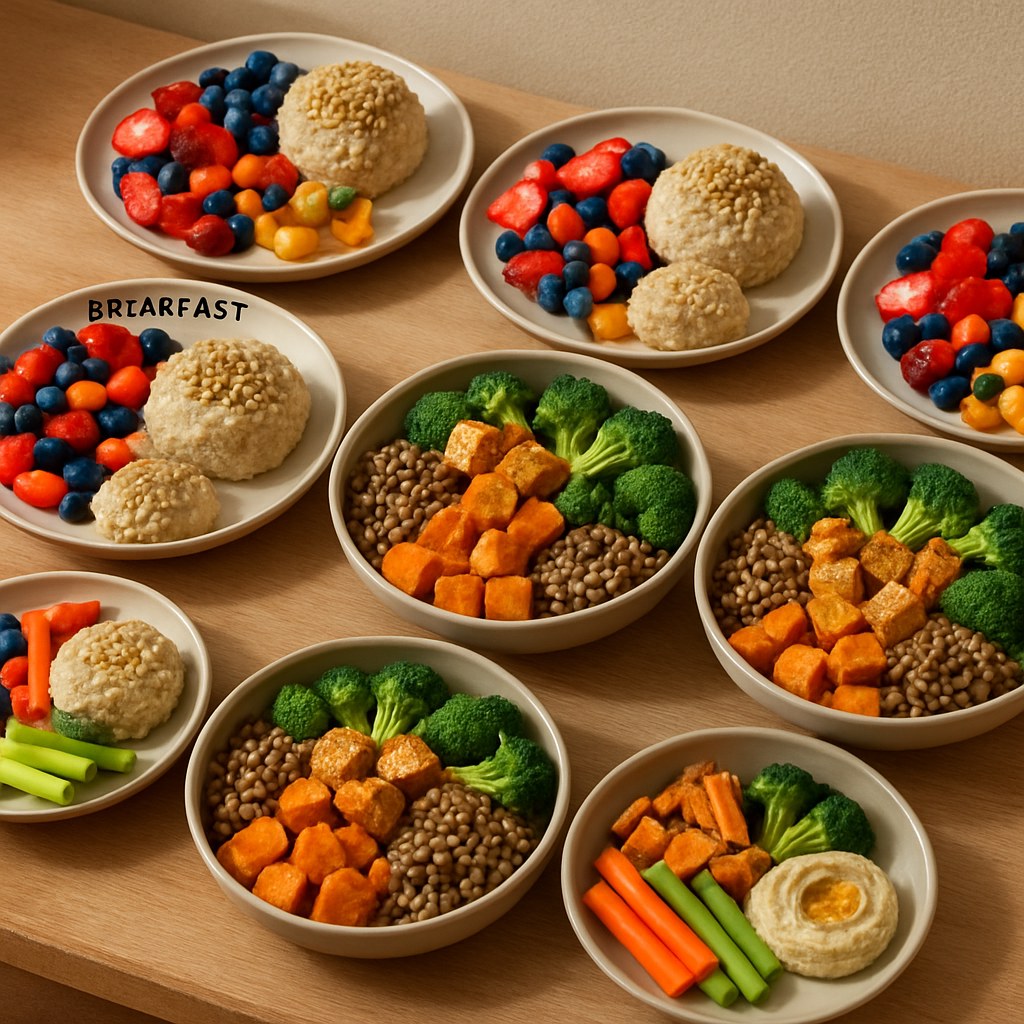 Vegan Macro Meal Prep (5 days)